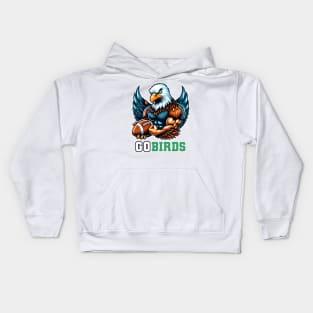 Go Birds - Eagle Fly Kids Hoodie